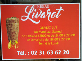 Livarot Kebab outside