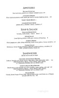 Geiser Grand menu