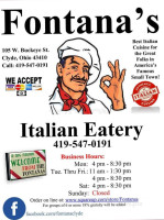 Fontana's Italian Eatery food