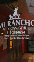 Mi Rancho Mexican Grill food