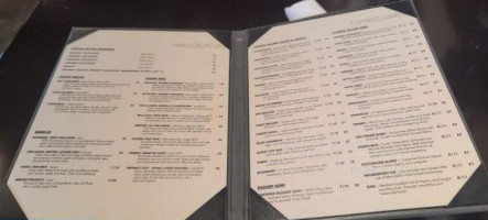 Hudson Essex menu