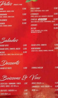 Presto Pizza menu