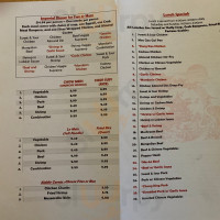 Mandarin Garden menu