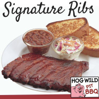 Hogwild Pit Bar-B-Q food