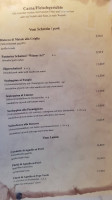 Pizzeria Italia menu