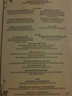 Silver Sage Grille menu