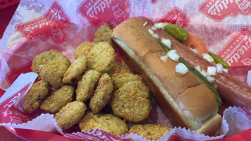 Freddy's Frozen Custard Steakburgers food