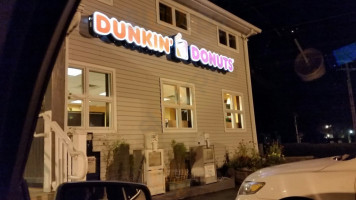 Dunkin' outside