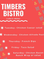 Timbers Bistro food