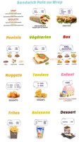 Snack Blyms Fons menu