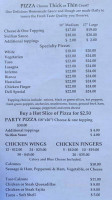 Mary's Deli menu