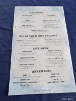 Waterfront Landing menu