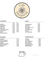 Cafe On Main St menu