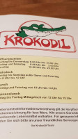 Krokodil menu