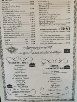 L'Okavango menu