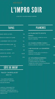 L'impro menu