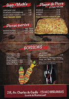 Pronto Pizza Valé menu