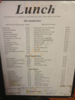 Crystal Creek Dairy House menu