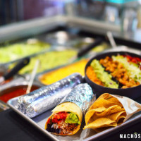 Nachos Fajita, Burrito, Tacos, Bowl food