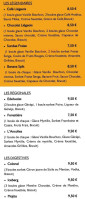 Café Léo menu