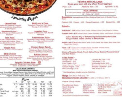 Angelo's Pizza Co menu