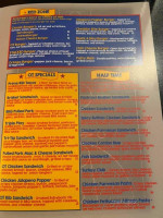 Overtime Sports Grill menu