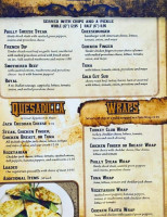 My Saloon, Inc. menu