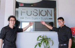 Fusion Dim Sum & Sushi food