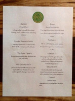 The Wheat And Barley Pub menu