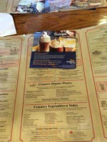 Cracker Barrel Old Country Store menu