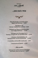 Gasthof Zur Linde menu