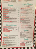 Main Street Diner menu