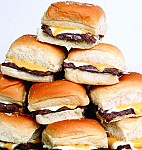 Slammin' Mini Burgers food