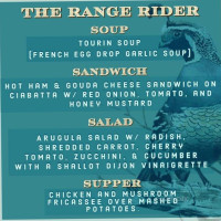 Range Rider menu