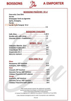 Chez Ju Resto Bistro menu