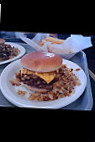 Little Mike's Hamburgers food