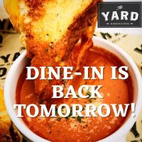 The Yard Gastropub food