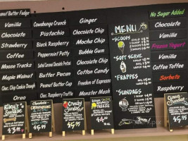 Udderly Delicious Ice Cream menu