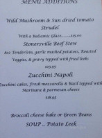 Stonersville menu