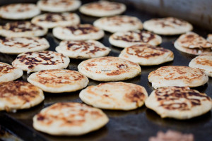 Las Pupusas De Itacate food