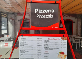 Pinocchio menu