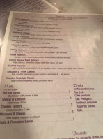 Mel's At 22 menu