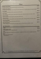 Old Farm Inn menu