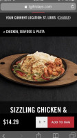 TGI FRIDAYS - Mesquite food