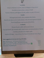 Restaurant Le Vauquelin menu