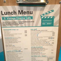 The Rendezvous Cafe menu