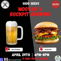 Rockpit Brewing food