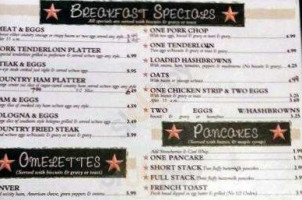 Downhome Family menu