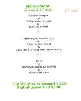 Les Coutumes menu