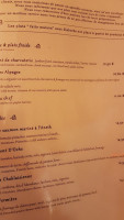 L'ormeau menu